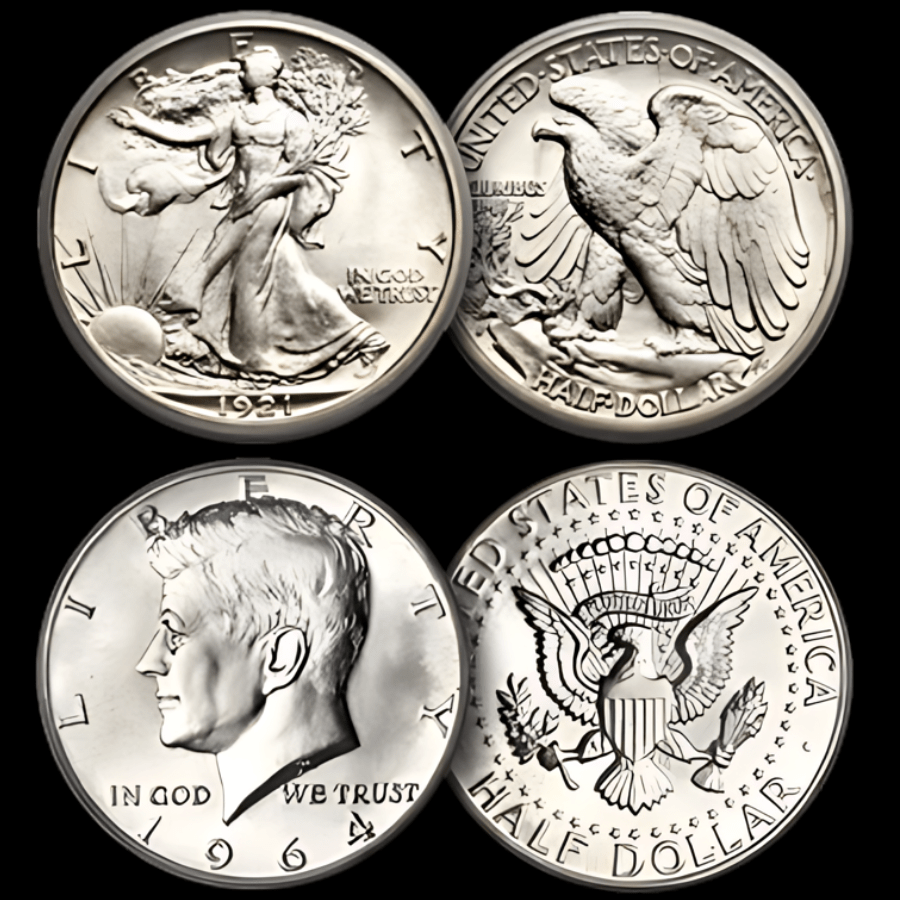Junk silver coins