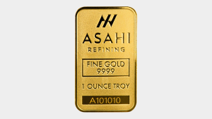 Asahi Refining Gold Bar