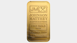 Johnson Matthey Gold Bar